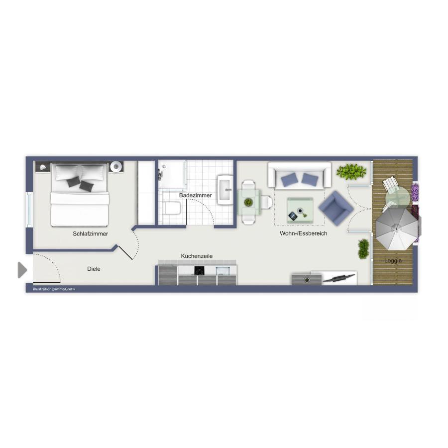 Meeresblick Wohnung 310 Кюлунгсборн Экстерьер фото